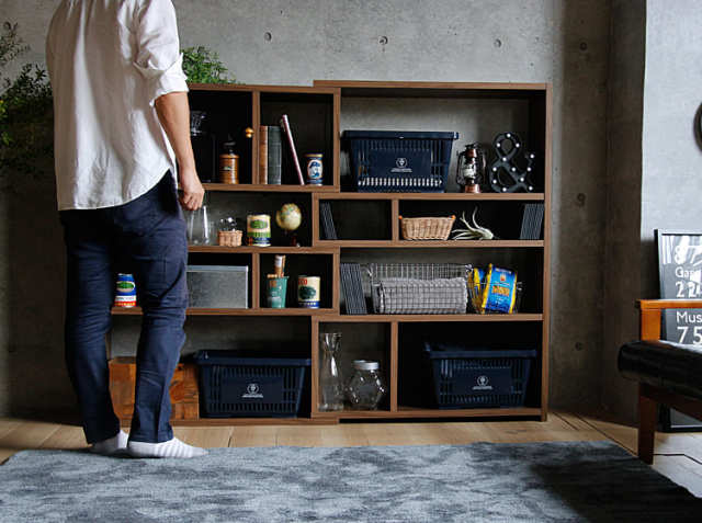 伸縮式ラック Passa（パッサ）高さ126cmタイプ｜北欧・ヴィンテージ