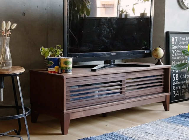 定価¥26,620-Bisca 北欧デザイン テレビボード 幅120