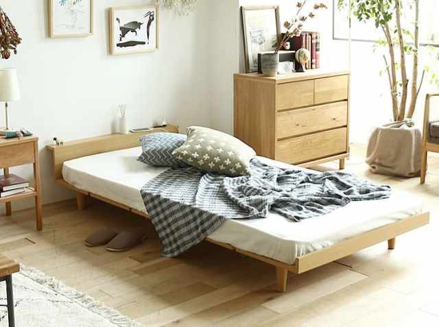 フロアーベッド PIATTO（ピアット）ヘッド付きタイプ｜北欧