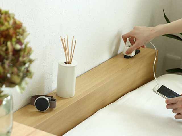 フロアーベッド PIATTO（ピアット）ヘッド付きタイプ｜北欧