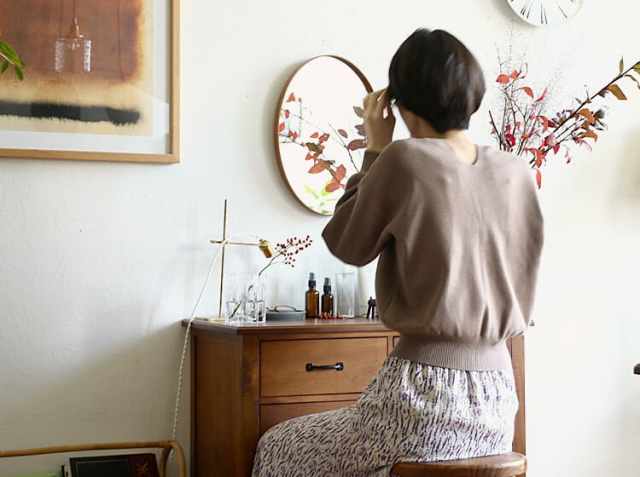 シェーカーミラー Plat（プラット）オーバルタイプ｜北欧