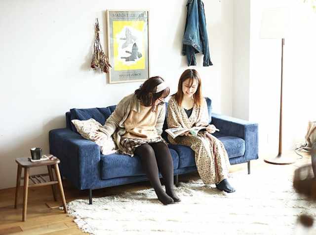 2.5人掛けソファー pluto（プルート）｜北欧・ヴィンテージインテリア