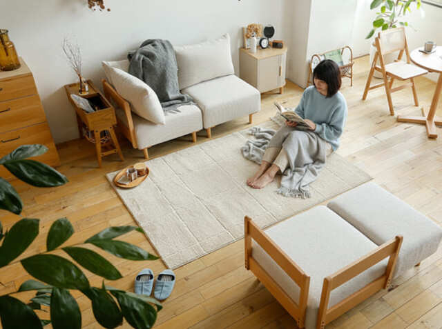 ラグマット Possu（ポッシュ） 130×190cm｜北欧・ヴィンテージ