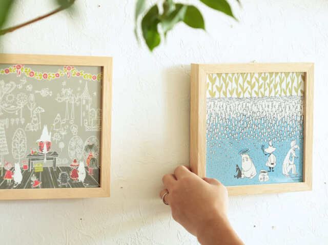 アートポスター MOOMIN NYORONYORONOTANE（ニョロニョロの種）｜北欧