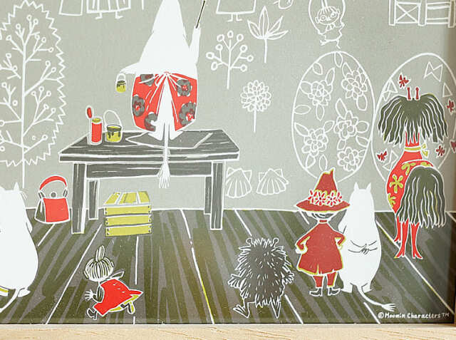 アートポスター MOOMIN MAMANOKABEGAMI（ママの壁紙）｜北欧