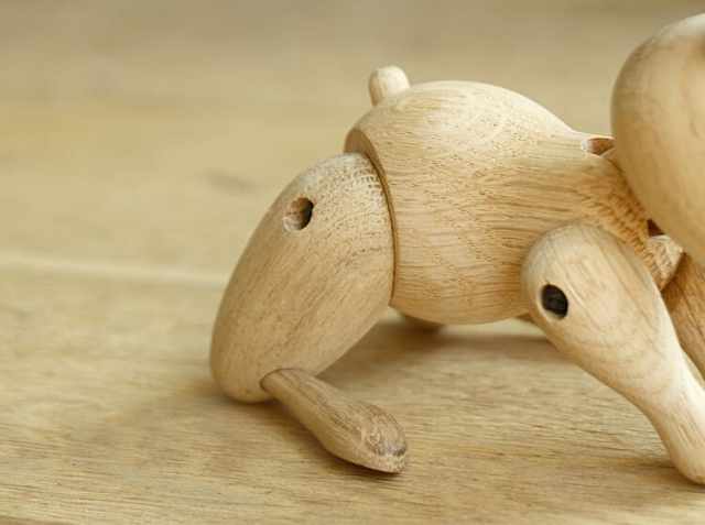 正規品　カイボイスン　ラビット　うさぎB KAY BOJESEN DENMARK Rabbit｜北欧・ヴィンテージインテリア