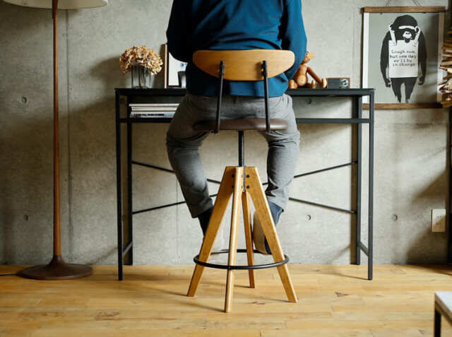 昇降式カウンタースツール Rasic（ラシック）｜北欧・ヴィンテージ