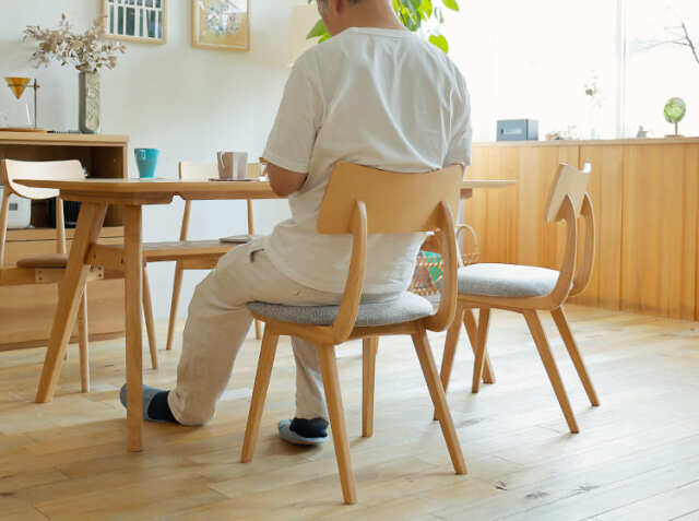 ダイニングチェア Rect(レクト) ナチュラルタイプ｜北欧・ヴィンテージ