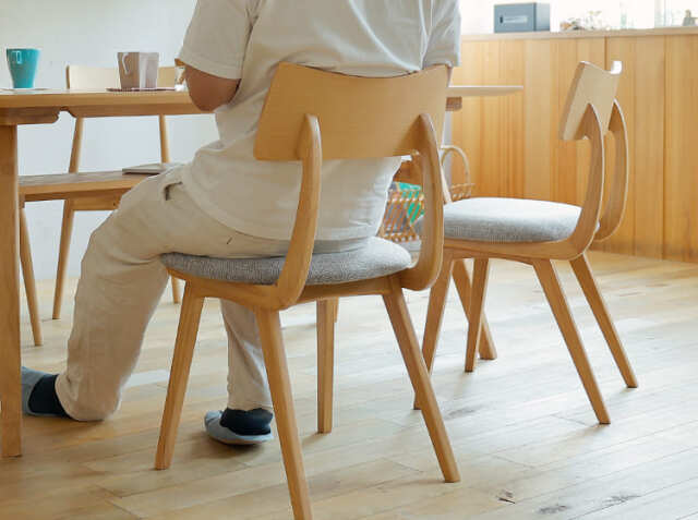 ダイニングチェア Rect(レクト) ナチュラルタイプ｜北欧・ヴィンテージ