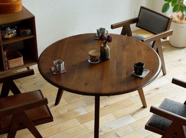 円形ダイニングテーブル Rigara(リガラ)｜北欧・ヴィンテージ