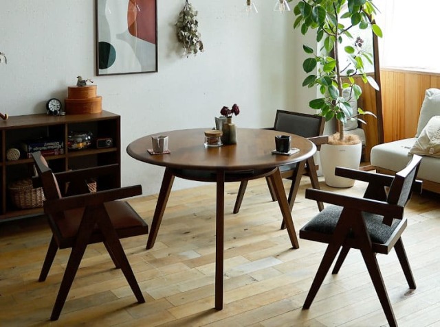 【The conran shop】ナチュラルウッド円形ダイニングテーブル The conran shop】ナチュラルウッド円形ダイニングテーブル The conran