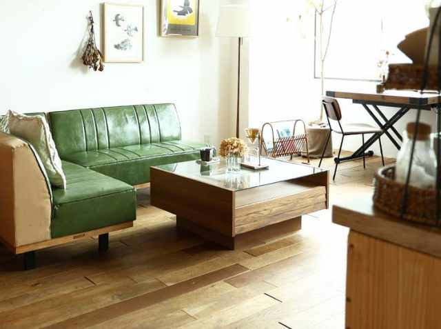 国産センターテーブル Rigru（リグル）｜北欧・ヴィンテージインテリア