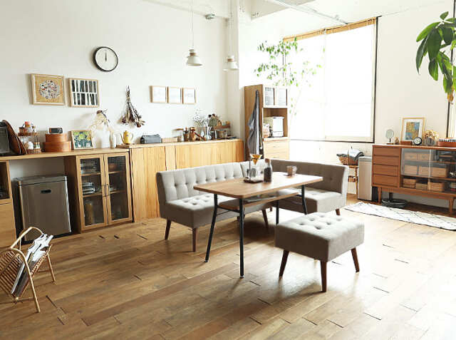 イタリー製 ザンバ ソファー テーブル 4点セット