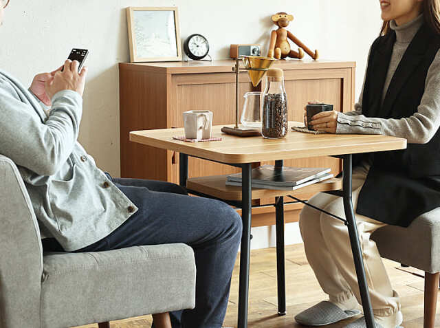 ダイニングテーブル幅65cm mild（ミルド）｜北欧・ヴィンテージ