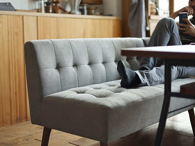 2人掛けソファー mild（ミルド）グレータイプ｜北欧・ヴィンテージ