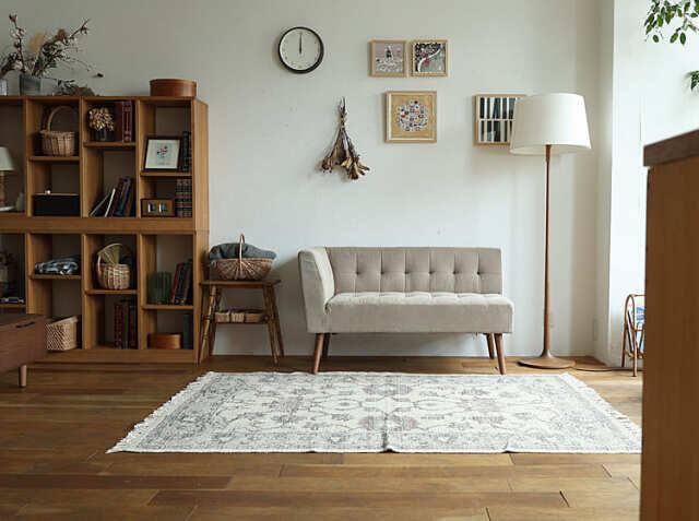 カウチソファー mild（ミルド）サンドベージュタイプ｜北欧