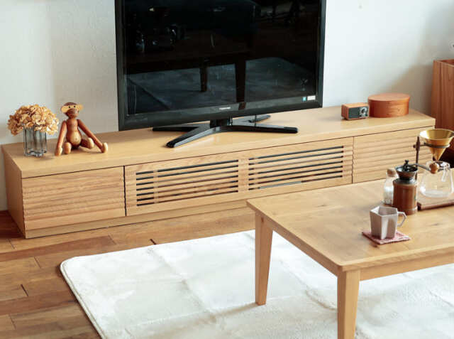 【高級】ライドボード2000 テレビボード ライドテレビボード2000 [OAK-MBR]｜収納家具｜CRUSH CRASH PROJECT