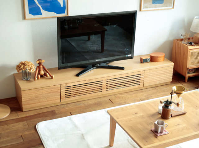 木製 ローテーブル  テレビボード　アンティーク　北欧 テレビ台 ローボード おしゃれ 天然木 木製 テレビラック ロー