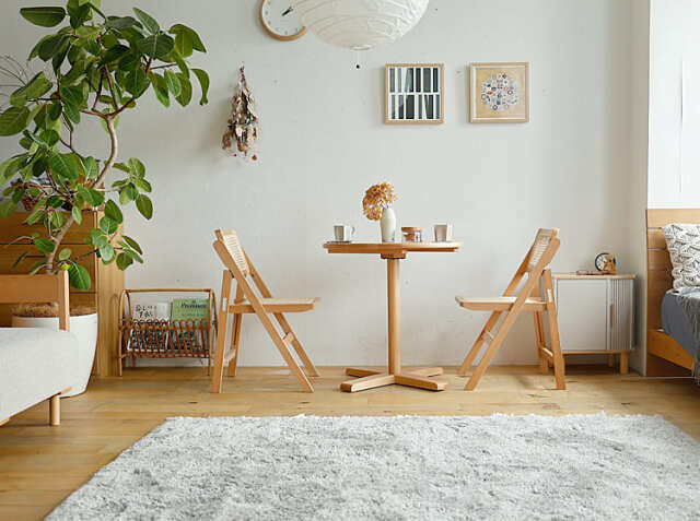 折りたたみ式ラタンチェア AMU（アム）｜北欧・ヴィンテージインテリア