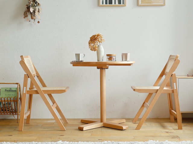 円形カフェテーブル Self(セルフ)|北欧・ヴィンテージインテリア 円形カフェテーブル Self(セルフ)|北欧・ヴィンテージインテリア