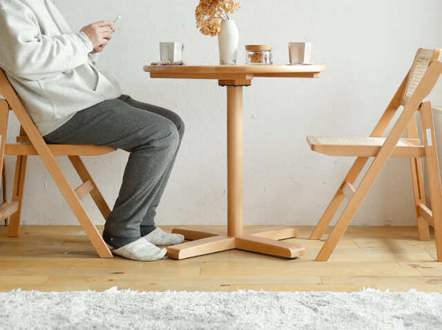 折りたたみ式ラタンチェア AMU（アム）｜北欧・ヴィンテージインテリア