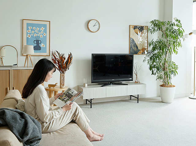 テレビ周り テレビ台 グレー Amazon テレビ台 ローボード モルタル調