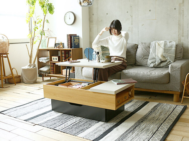 昇降式テーブル