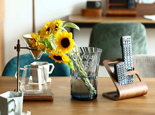 STILLEBEN フラワーベース Concave Vase Swirl 高さ20cm Atlantic Blue