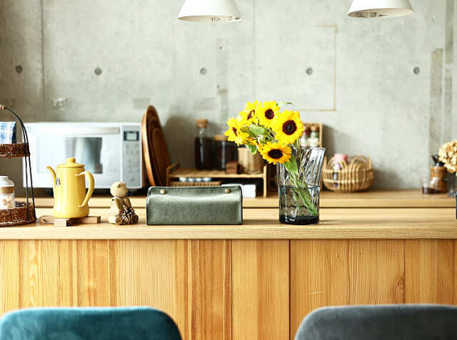 STILLEBEN フラワーベース Concave Vase Swirl 高さ20cm Atlantic Blue