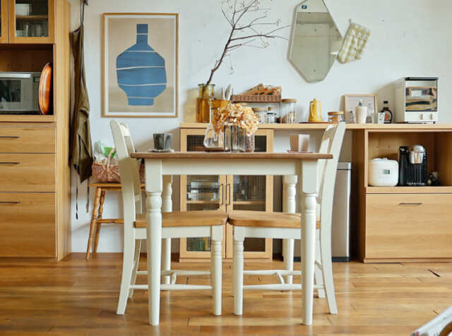 ダイニングテーブル Lavender（ラベンダー） 幅80cmタイプ｜北欧