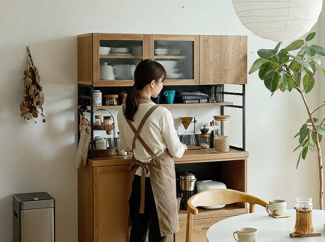 キッチン収納 Focus（フォカス）Aタイプ｜北欧・ヴィンテージ