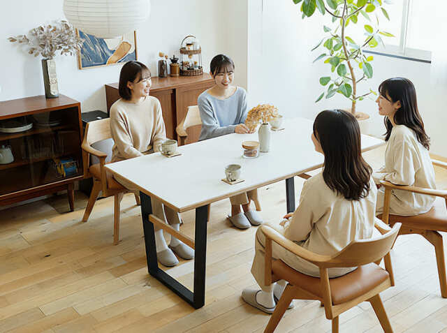 ダイニングテーブル Telm（テルム）幅160cm｜北欧・ヴィンテージ