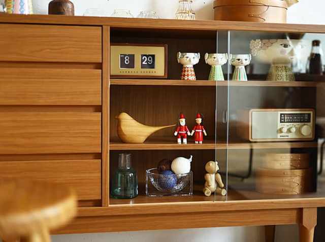 Kirario Product｜国産ガラスキャビネット titta（ティッタ）｜北欧