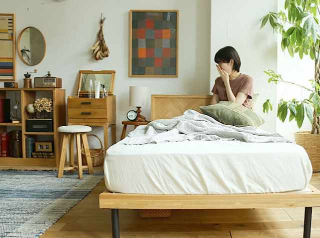 ベッド UNIK（ユニック） ヘリンボーンタイプ｜北欧・ヴィンテージ