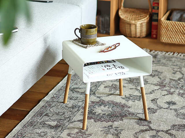 ローサイドテーブル PLAIN（プレーン）｜北欧・ヴィンテージインテリア