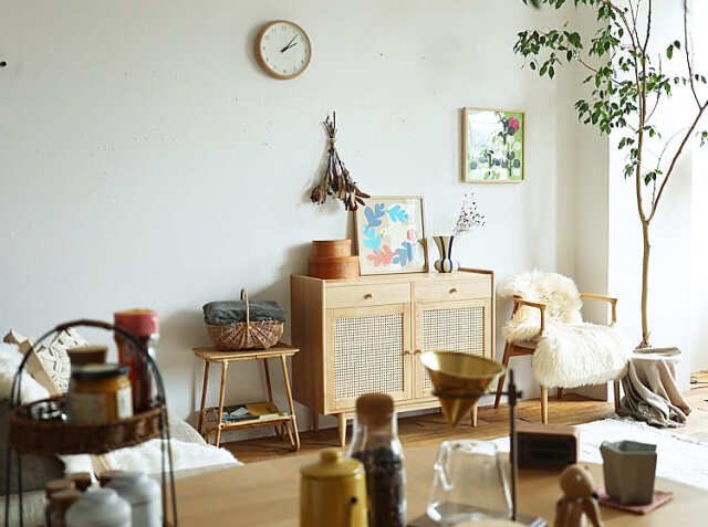 アートポスター 白い鳥が飛ぶ 「切り絵作家 YUYA デザイン」｜北欧