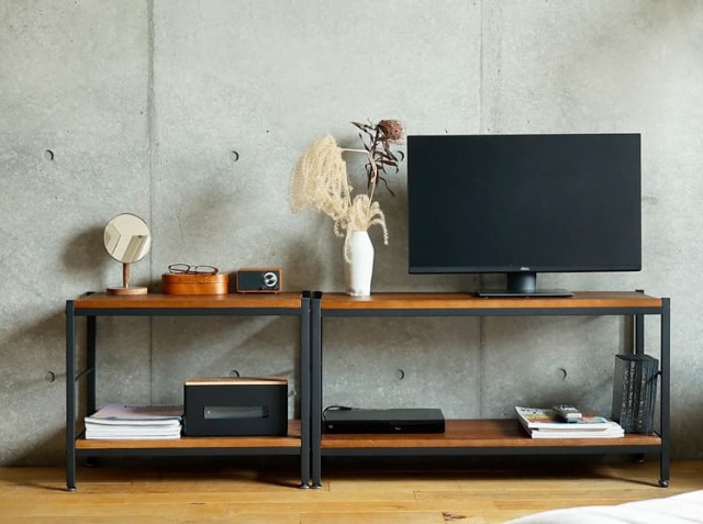 ZAGA アンティークラック60 ブラウン 楽天市場】本棚 ZAGA ラック 60 高さ 83cm 3段 インダストリアル