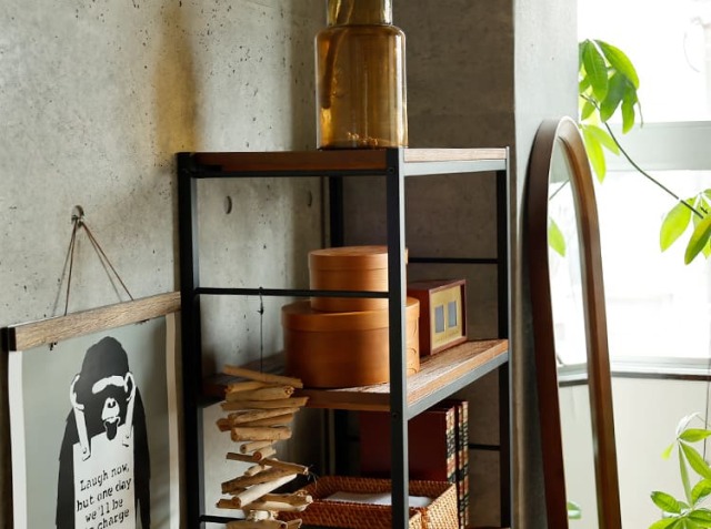 ZAGA（ザガ） オープンラック 幅60cm 5段タイプ｜北欧