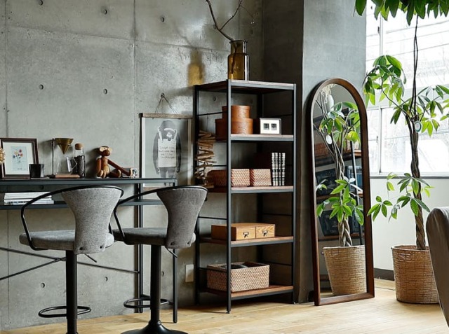 ZAGA（ザガ） オープンラック 幅60cm 5段タイプ｜北欧・ヴィンテージ