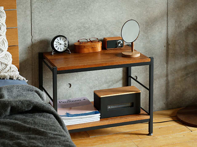 ZAGA（ザガ） オープンラック 幅60cm 2段タイプ｜北欧・ヴィンテージ