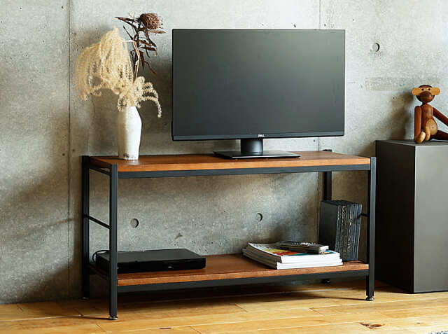 ZAGA（ザガ） オープンラック 幅90cm 2段タイプ｜北欧・ヴィンテージ