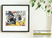 アートポスター　Jean-Michel Basquiat 「Tyrany,1982」