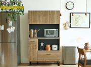 国産 幅105cmキッチンボード Egged（エッジ）