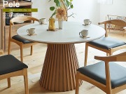 円形ダイニングテーブル　Pele（ペル）