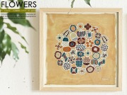 アートポスター　FLOWERS（フラワーズ）