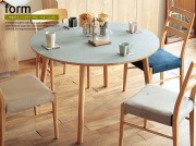 円形ダイニングテーブル　form（フォーム）116