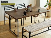 木製天板×アイアン脚のダイニングテーブル特集 | 北欧・ヴィンテージ