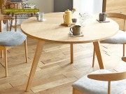 円形ダイニングテーブル　form(フォーム) ナチュラルタイプ
