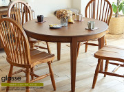 円形ダイニングテーブル　glasse（グラッセ）