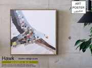 キャンパスアート　Hawk（ホーク）